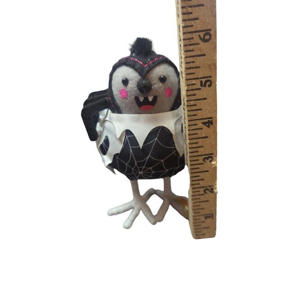 Target 2024 Halloween Featherly Friends Felt Bird Skitter Decorative Figurine - Picture 2 of 5